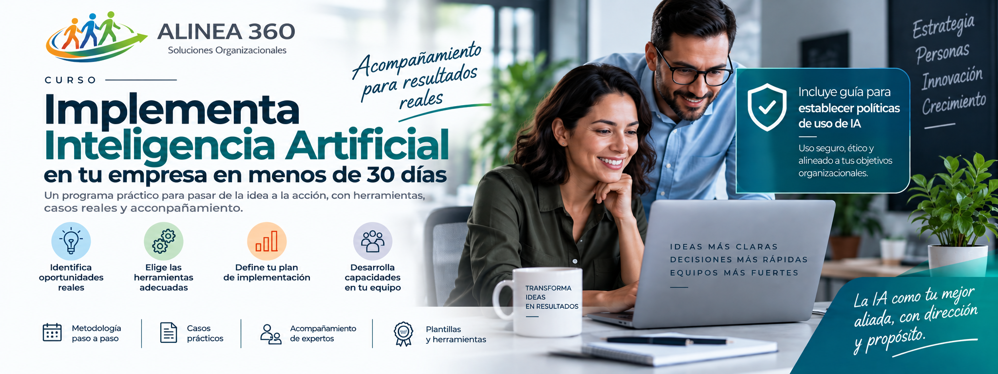 Implementa Inteligencia Artificial en tu empresa en menos de 30 días