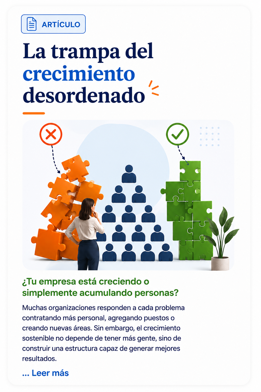 La trampa del crecimiento desordenado